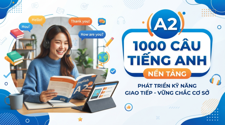 A2: 1000 Câu Tiếng Anh Nền Tảng