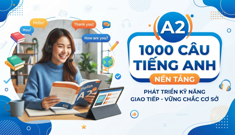 A2: 1000 Câu Tiếng Anh Nền Tảng